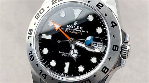 rolex explorer ii black review|Rolex Explorer II value chart.